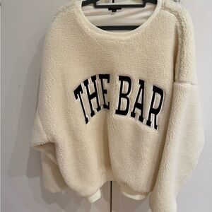 NEW never worn The Bar sweatshirt size XL